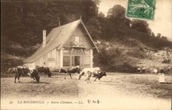Bourboule CPA Source Clemence (cows)