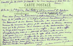 Houlgate CPA the road of Villers and sight on Houlgate (sheep)