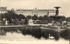 Angers CPA Garden of the Mall and Town hall