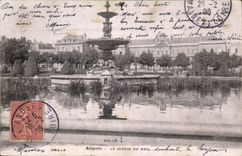 Angers CPA the garden of the Mall