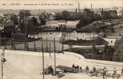 Angers CPA Panorama on the botanical garden (nice shot)
