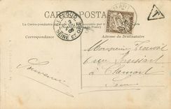 CPA Interieur de l'Eglise Saint Cloud