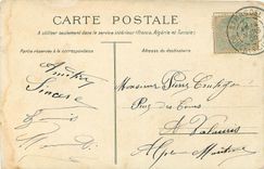 CPA Marseille La Bourse et le Square 