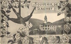 CPA Souvenir de Laghet Hirondelle
