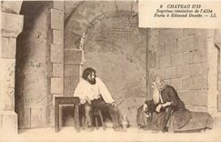 CPA Chateau d'If Supreme revelation de l'Abbe Faria a Edmond Dantes