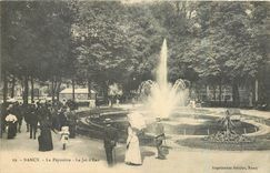 CPA Nancy a pepiniere La Jet d'Eau 