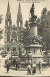 CPA Marseille l'Eglise St Vincent de Paul et le monument des Mobiles 