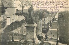 CPA Blois Perspective de la rue Denis Papin 