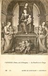 CPA Vannucci Piestro dit il Perugino La Famille de la Vierge Musee de Longchamp Marseille 