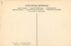 CPA Puvis de Chavannes Marseille Colonie greque Musee de Longchamp Marseille 
