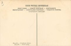 CPA Puvis de Chavannes Marseille Colonie Greque Musee de Longchamp Marseille 