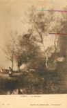 CPA Corot Le Bouleau Musee de Longchamp Marseille 