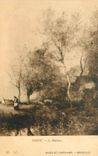 CPA Corot Le Bouleau Musee de Longchamp Marseille 