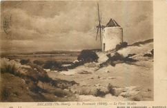 CPA Decanis Th Henri Ec Provencale Le Vieux Moulin Musee de Longchamp Marseille
