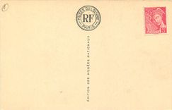 CPA Musee de Louvre Rembrandt Les Pelerins d'Emmaus