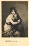 CPA Louvre Vigee Lebrun l'Artiste et sa fille 
