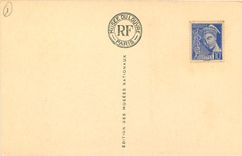 CPA Musee de Louvre Millet l'Angelus 