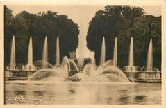 CPA Versailles Bassin de Neptune 