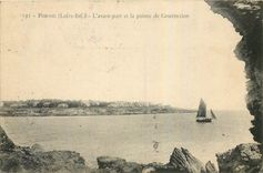 CPA Pornic Loire Inf l'avant porte et la pointe de Gourmalon 