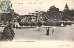 Angers CPA the garden of the Mall