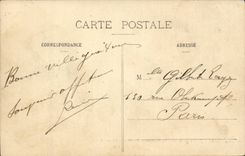 Angers CPA the garden of the Mall the fountain Seen on the field of Mars