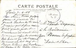 Paris CPA the small palace Champs Elysees