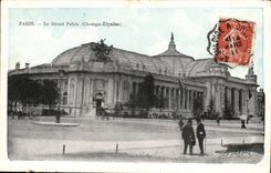 Paris CPA the Grand Palais (Champs Elysees)