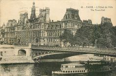 CPA Paris l'Hotel de Ville 