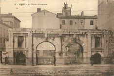 CPA Nimes La Porte d'Auguste 