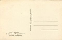 CPA Versailles Le Hameau Le Temple de l'Amour 
