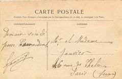 CPA Versailles Le Petit Trianon Entree principale La Cour d'honneur 