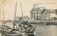 CPA Herault Palavas Le Casino Bateaux de peche