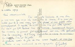 CPA Saint Tropez Var Vue generale 