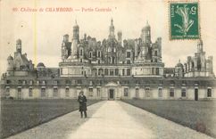 CPA Chateau de Chambord Partie Centrale 