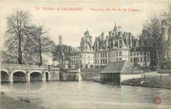 CPA Chateau de Chambord Vue prise des Bords du Cosson 