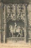 CPA Chateau de Blois Aile de Louis XII La Statue de Louis XII 