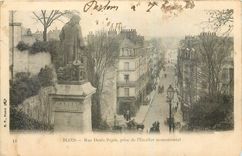 CPA Blois Rue Denis Papin prise de l'Escalier monumental 