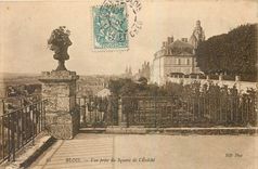 CPA Blois Vue prise du Square de l'Eveche 