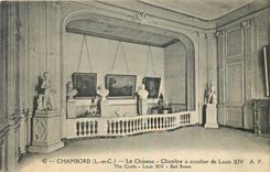 CPA Chambord L et C Le Chateu Chambre a coucher de Louis XIV 