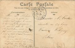 CPA Blois Les Degres et la Rue Denis Papin