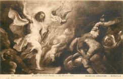 CPA Rubens Peter Paul La Resurrection Musee de Longchamp Marseille 