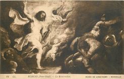 CPA Rubens Peter Paul La Resurrection Musee de Longchamp Marseille 
