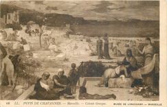 CPA Puvis de Chavannes Marseille Colonie Grecque Musee de Longchamp Marseille 