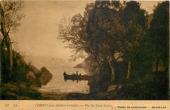 CPA Corot Jean Baptiste Camille Vue du Tyrol Italien Musee de Longchamp Marseille 