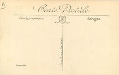 CPA Saintpierre Gaston Esmeralda Musee de Longchamp Marseille