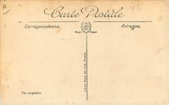 CPA Quinsac Paul La Tentation Musee de Longchamp Marseille
