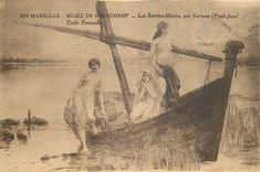 CPA Musee de Longchamp Marseille Les Saintes Maries par Gervais Paul Jean Ecole Francaise 