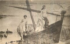 CPA Marseille Musee de Longchamp Les Saintes Marie par Gervais Paul Jean Ecole Francaise 