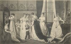 CPA Marseille Musee de Longchamp Toilette du Sacre par Jean Viger Ecole Francaise 