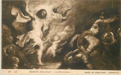 CPA Rubens Peter Paul La Resurrection Marseille Musee de Longchamp 